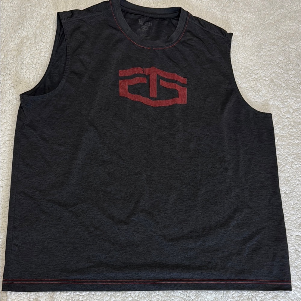 Tapout Black Tank Top Athletic Shirt